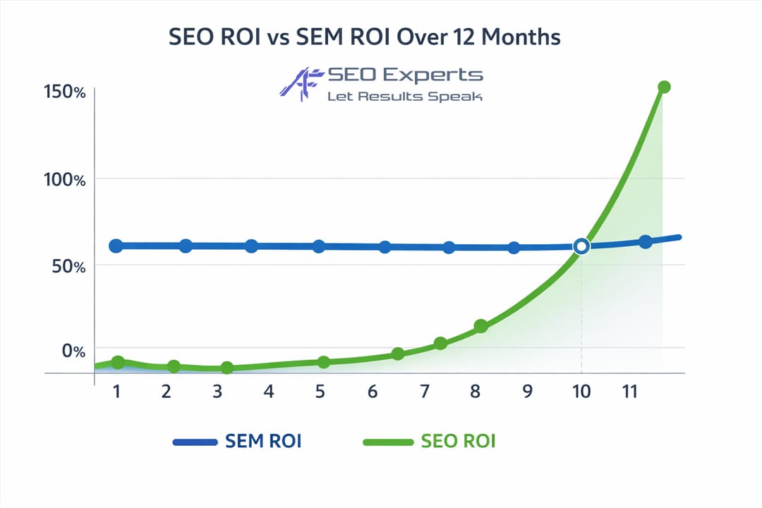Investasi SEO vs Belanja SEM dalam 12 Bulan