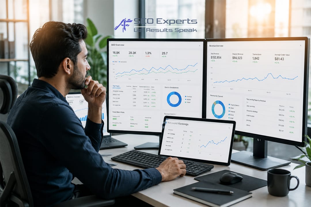 Strategi SEO Specialist menghubungkan traffic dengan revenue bisnis