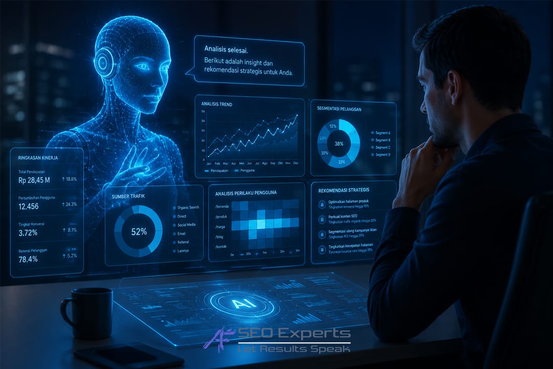 Strategi SEO di era AI Search dan SGE.