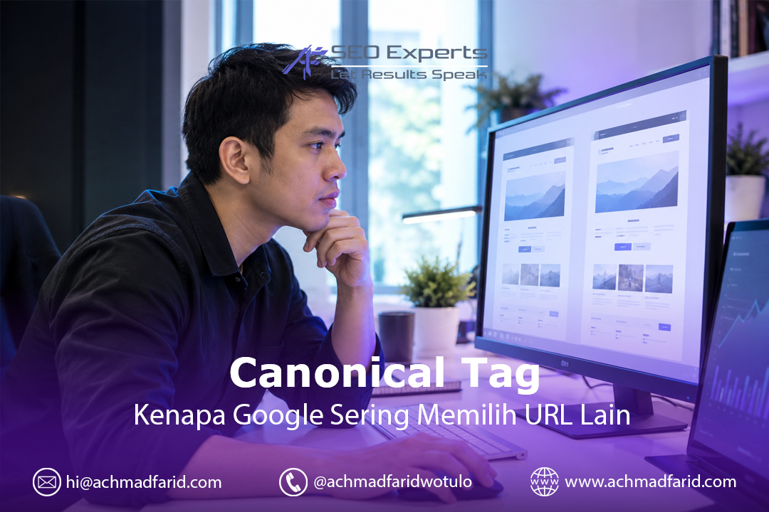 Canonical Tag Bukan Perintah: Kenapa Google Sering Memilih URL Lain